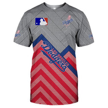 Load image into Gallery viewer, Los Angeles Dodgers MLB Apparel Unisex Short Sleeve 3D All Over Print T-Shirt Personalized Full Color Full Plus Size Best Gift Printed Logo Team