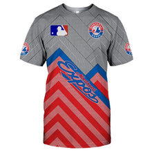 Load image into Gallery viewer, Montreal Expos MLB Apparel Unisex Short Sleeve 3D All Over Print T-Shirt Personalized Full Color Full Plus Size Best Gift Printed Logo Team