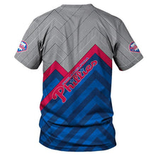 Load image into Gallery viewer, Philadelphia Phillies MLB Apparel Unisex Short Sleeve 3D All Over Print T-Shirt Personalized Full Color Full Plus Size Best Gift Printed Logo Team