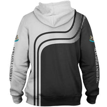 Load image into Gallery viewer, Newcastle United Apparel Unisex Long Sleeve Zipper 3D Hoodies With Hooded Black/White Full Plus Size Best Gift Printed Logo Team