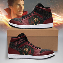 Load image into Gallery viewer, Doctor Strange Apparel Unisex real leather Limited Edition Air Jordan Sneaker Personalized Full Color Full Plus Size Best Gift Printed Logo Team