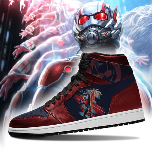 Ant Man Apparel Unisex real leather Limited Edition Air Jordan Sneaker Personalized Full Color Full Plus Size Best Gift Printed Logo Team