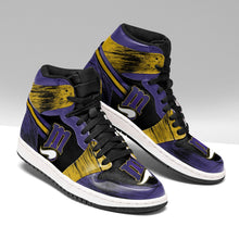 Load image into Gallery viewer, Minnesota Vikings &amp; Minnesota Twins NFL Apparel Unisex real leather Air Jordan Sneaker Personalized Full Color Full Plus Size Best Gift Printed Logo Team