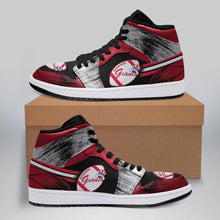 Load image into Gallery viewer, New York Giants &amp; New York Yankees NFL Apparel Unisex real leather Air Jordan Sneaker Personalized Full Color Full Plus Size Best Gift Printed Logo Team