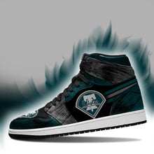 Load image into Gallery viewer, Philadelphia Eagles &amp; Philadelphia Phillies NFL Apparel Unisex real leather Air Jordan Sneaker Personalized Full Color Full Plus Size Best Gift Printed Logo Team