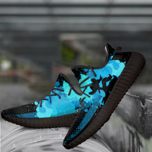 Load image into Gallery viewer, Donald Duck Apparel Men/Women Lightweight Construction Yeezy Boost Shoes Black/White Full Plus Size Best Gift Printed Logo Team