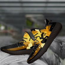 Load image into Gallery viewer, Goofy 2 Apparel Men/Women Lightweight Construction Yeezy Boost Shoes Black/White Full Plus Size Best Gift Printed Logo Team