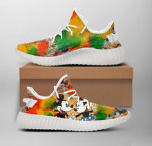 Load image into Gallery viewer, Minnie Mouse Men/Women Lightweight Yeezy Boost 350 V2 Lightning Personalized Full Color Full Plus Size Best Gift Printed Logo Team