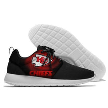 Load image into Gallery viewer, Kansas City Chiefs NFL Apparel Lightweight Comfort Sport Shoes Sneaker Personalized Full Color Full Plus Size Best Gift Printed Logo Team