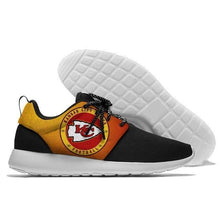 Load image into Gallery viewer, Kansas City Chiefs NFL Apparel Lightweight Comfort Sport Shoes Sneaker Personalized Full Color Full Plus Size Best Gift Printed Logo Team