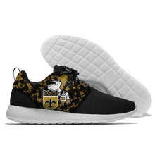 Load image into Gallery viewer, New Orleans Saints NFL Apparel Lightweight Comfort Sport Shoes Sneaker Personalized Full Color Full Plus Size Best Gift Printed Logo Team