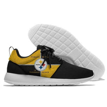 Load image into Gallery viewer, Pittsburgh Steelers NFL Apparel Lightweight Comfort Sport Shoes Sneaker Personalized Full Color Full Plus Size Best Gift Printed Logo Team