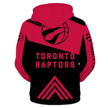 Load image into Gallery viewer, Toronto Raptors NBA Apparel Men Zipper 3D Hoodies Custom Personalized Full Color Full Plus Size Best Gift Printed Logo Team