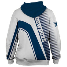 Load image into Gallery viewer, Dallas Cowboys NFL Apparel Men Polyester 3D Hoodies Custom Personalized Full Color Full Plus Size Best Gift Printed Logo Team