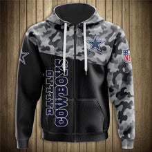Load image into Gallery viewer, Dallas Cowboys NFL Apparel Men pullover 3D Hoodies Custom Personalized Full Color Full Plus Size Best Gift Printed Logo Team