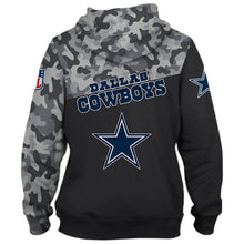 Load image into Gallery viewer, Dallas Cowboys NFL Apparel Men pullover 3D Hoodies Custom Personalized Full Color Full Plus Size Best Gift Printed Logo Team