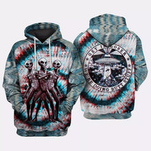 Load image into Gallery viewer, Funny Psychedelic Alien UFO 3D Hoodies Personalized Full Color Full Plus Size Best Gift Printed Logo Team