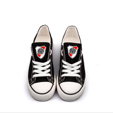 Load image into Gallery viewer, River Plate Soccer Team Apparel Unisex Breathable Canvas Shoes Black Full Plus Size Best Gift Printed Logo Team