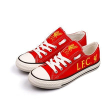 Load image into Gallery viewer, Liverpool Apparel Unisex Breathable Canvas Shoes Red Full Plus Size Best Gift Printed Logo Team
