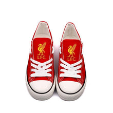 Load image into Gallery viewer, Liverpool Apparel Unisex Breathable Canvas Shoes Red Full Plus Size Best Gift Printed Logo Team