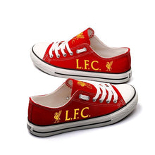 Load image into Gallery viewer, Liverpool Apparel Unisex Breathable Canvas Shoes Red Full Plus Size Best Gift Printed Logo Team
