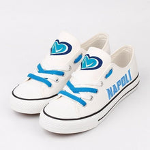 Load image into Gallery viewer, Napoli Apparel Unisex Breathable Canvas Shoes White Full Plus Size Best Gift Printed Logo Team