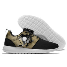Load image into Gallery viewer, Pittsburgh Penguins NHL Apparel Lightweight Comfort Sport Shoes Sneaker Personalized Full Color Full Plus Size Best Gift Printed Logo Team