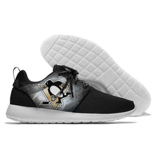 Load image into Gallery viewer, Pittsburgh Penguins NHL Apparel Lightweight Comfort Sport Shoes Sneaker Personalized Full Color Full Plus Size Best Gift Printed Logo Team