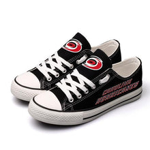 Load image into Gallery viewer, Carolina Hurricanes NHL Apparel Unisex Breathable Shoes Custom Limited Black Full Plus Size Best Gift Printed Logo Team