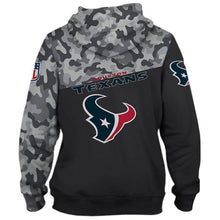 Load image into Gallery viewer, Houston Texans NFL Men Polyester Blend Zipper/Pullover 3D Sweatshirt Long Sleeve Personalized Full Color Full Plus Size Best Gift Printed Logo Team