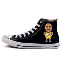 Load image into Gallery viewer, Los Angeles Lakers NBA Apparel Unisex Breathable Shoes Custom Limited Black Full Plus Size Best Gift Printed Logo Team