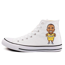 Load image into Gallery viewer, Los Angeles Lakers NBA Apparel Unisex Breathable Shoes Custom Limited Black Full Plus Size Best Gift Printed Logo Team