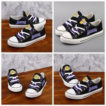 Load image into Gallery viewer, Los Angeles Lakers NBA Apparel Unisex Breathable Shoes Custom Limited Black Full Plus Size Best Gift Printed Logo Team