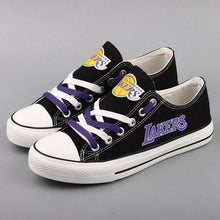 Load image into Gallery viewer, Los Angeles Lakers NBA Apparel Unisex Breathable Shoes Custom Limited Black Full Plus Size Best Gift Printed Logo Team
