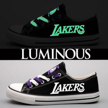Load image into Gallery viewer, Los Angeles Lakers NBA Apparel Unisex Breathable Shoes Custom Limited Black Full Plus Size Best Gift Printed Logo Team