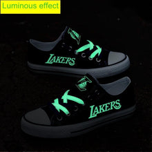 Load image into Gallery viewer, Los Angeles Lakers NBA Apparel Unisex Breathable Shoes Custom Limited Black Full Plus Size Best Gift Printed Logo Team
