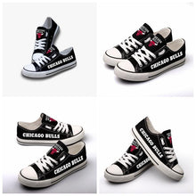 Load image into Gallery viewer, Chicago Bulls NBA Apparel Unisex Breathable Shoes Custom Limited Black Full Plus Size Best Gift Printed Logo Team