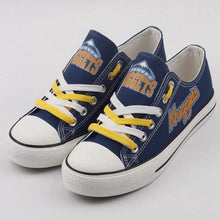 Load image into Gallery viewer, Denver Nuggets NBA Apparel Unisex Breathable Shoes Custom Limited Black/Blue/White Full Plus Size Best Gift Printed Logo Team