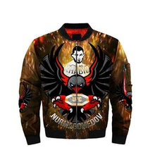 Load image into Gallery viewer, UFC MMA Apparel Men Khabib Nurmagomedov 3D Zipper Bomber Jacket Personalized Full Color Full Plus Size Best Gift Printed Logo Team