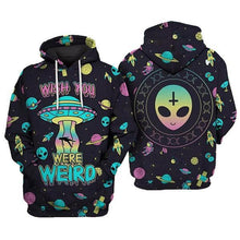 Load image into Gallery viewer, Crazy Extra-Terrestrial Funny Men 3D Polyester Hoodie Sweatshirt Personalized Full Color Full Plus Size Best Gift Printed Logo Team