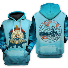 Load image into Gallery viewer, Ice World Dream Bear Beer I Hate People Men 3D Polyester Hoodie Sweatshirt Personalized Full Color Full Plus Size Best Gift Printed Logo Team