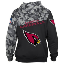 Load image into Gallery viewer, Arizona Cardinals NFL Apparel Men 3D Polyester Hoodie Sweatshirt Personalized Full Color Full Plus Size Best Gift Printed Logo Team