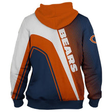 Load image into Gallery viewer, Chicago Bears NFL Apparel Men 3D Polyester Hoodie Sweatshirt Personalized Full Color Full Plus Size Best Gift Printed Logo Team