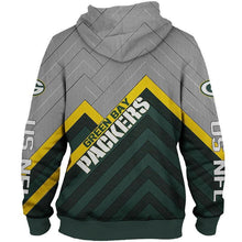 Load image into Gallery viewer, Green Bay Packers NFL Apparel Men 3D Polyester Hoodie Sweatshirt Personalized Full Color Full Plus Size Best Gift Printed Logo Team