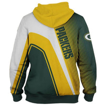 Load image into Gallery viewer, Green Bay Packers NFL Apparel Men 3D Polyester Hoodie Sweatshirt Personalized Full Color Full Plus Size Best Gift Printed Logo Team