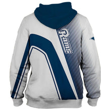 Load image into Gallery viewer, Los Angeles Rams NFL Apparel Men 3D Polyester Hoodie Sweatshirt Personalized Full Color Full Plus Size Best Gift Printed Logo Team