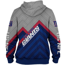 Load image into Gallery viewer, New York Giants NFL Apparel Men 3D Polyester Hoodie Sweatshirt Personalized Full Color Full Plus Size Best Gift Printed Logo Team