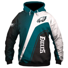 Load image into Gallery viewer, Philadelphia Eagles NFL Apparel Men 3D Polyester Hoodie Sweatshirt Personalized Full Color Full Plus Size Best Gift Printed Logo Team