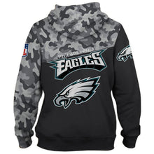 Load image into Gallery viewer, Philadelphia Eagles NFL Apparel Men 3D Polyester Hoodie Sweatshirt Personalized Full Color Full Plus Size Best Gift Printed Logo Team