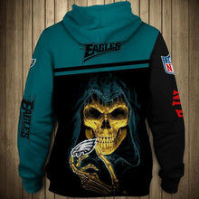 Load image into Gallery viewer, Philadelphia Eagles NFL Apparel Men 3D Polyester Hoodie Sweatshirt Personalized Full Color Full Plus Size Best Gift Printed Logo Team